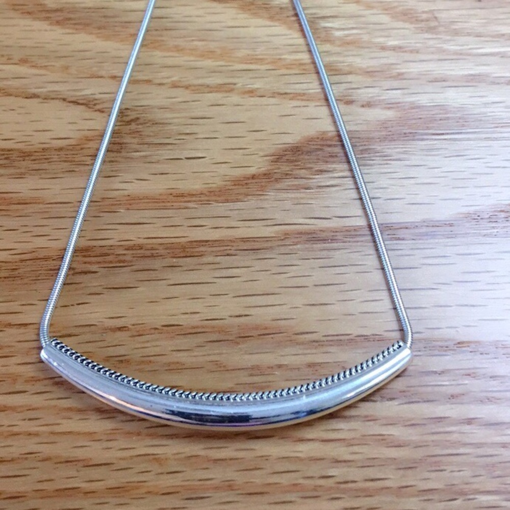 Silver necklace